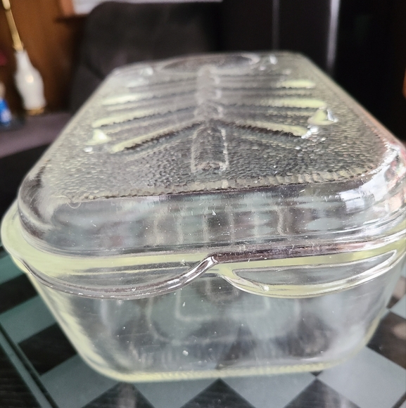 Clear Glass Storage Container with Lid - Picture 7 of 9